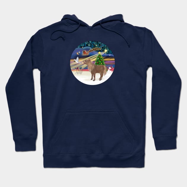 "Christmas Magic" with a Hoodie by Dogs Galore and More